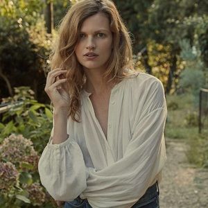 Doen Jane Blouse- Salt